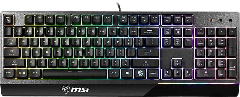 MSI Vigor GK30 Gaming Keyboard with Mystic Light RGB Backlighting
