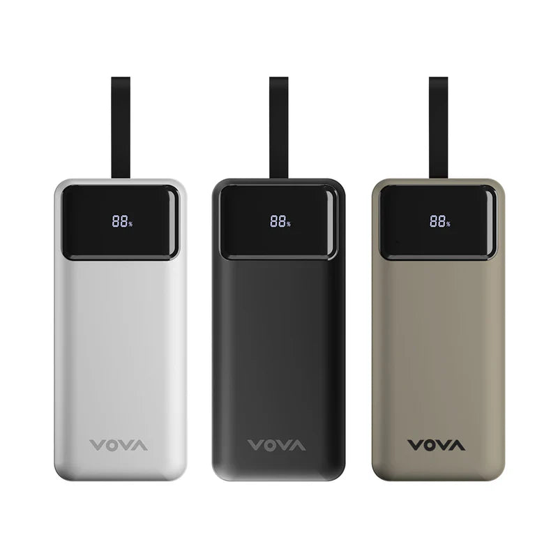 VOVA VA-130 30,000mAh Outdoor Fast Charging Power ,22WATT (condition 10 by 8 ) Without box ,imported