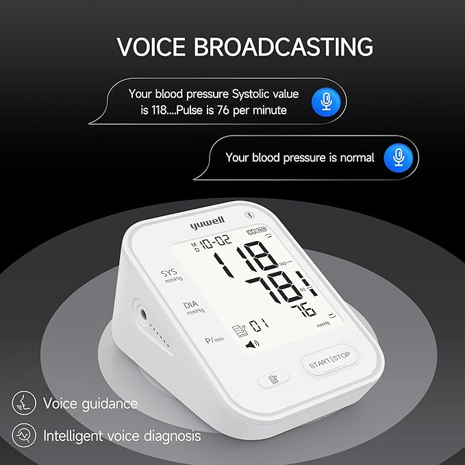 Digital Blood Pressure Monitor YE 660E Yuwell (Upper Arm)